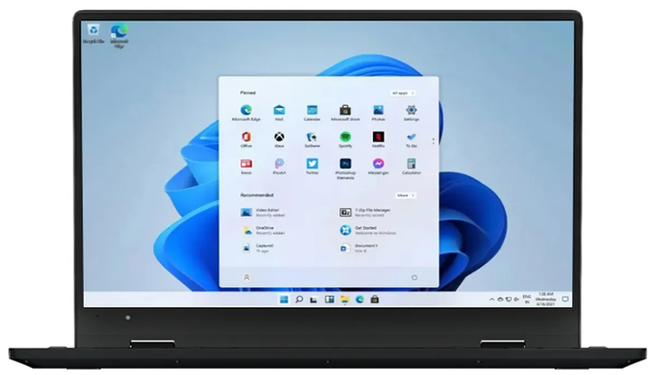 Ноутбук 14.1" KUU ‎Flexone Intel Pentium J5040 RAM 8GB SSD 512GB Win11 Алюминиевый корпус - изображение 2