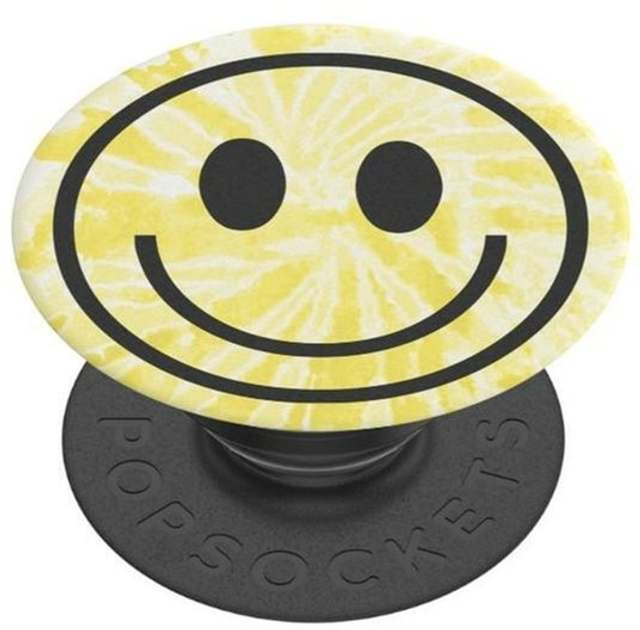 Тримач і підставка для телефону PopSockets Tie Dye Smiley (840173705001) - зображення 1