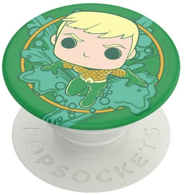 Uchwyt i podstawka do telefonu PopSockets Funko Pop Aquaman (842978173580) - obraz 1