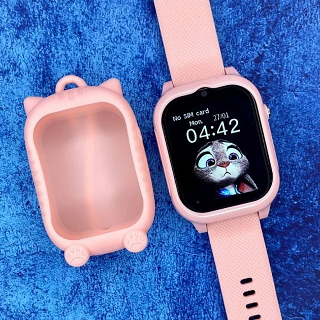 Дитячі Смарт Годинник Modfit Zoopex Pink |1.69", Call, GPS, GSM, SIM, 8 ГБ, 240x240, 3MP, 850mAh, IP67 |Рожевий - зображення 7