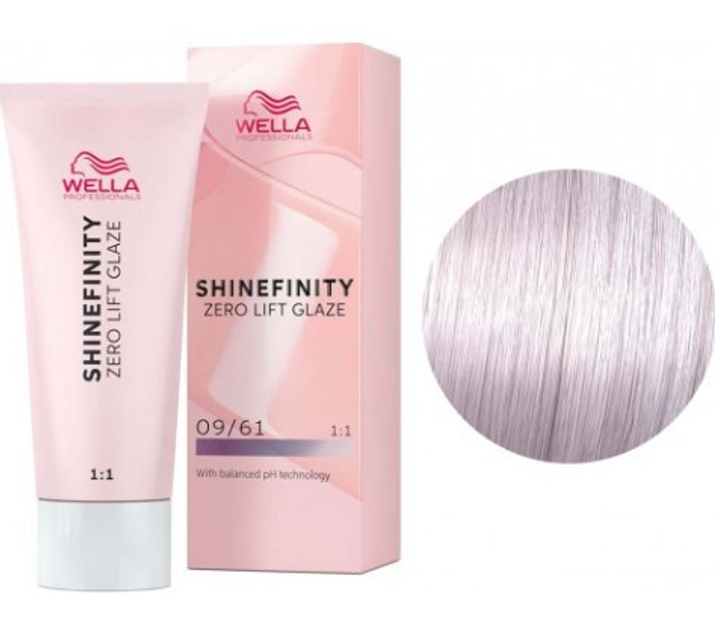 Краска для волос Wella Shinefinity 09/61 очень светлый блондин ...