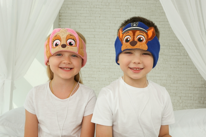 Навушники Technaxx Paw Patrol з Маскою для сну Сині (4260358124971) - зображення 6