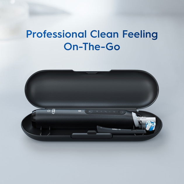 Szczoteczka elektryczna Oral-B iO 5 Matt Black - obraz 5