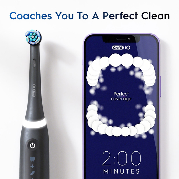 Szczoteczka elektryczna Oral-B iO 5 Matt Black - obraz 6