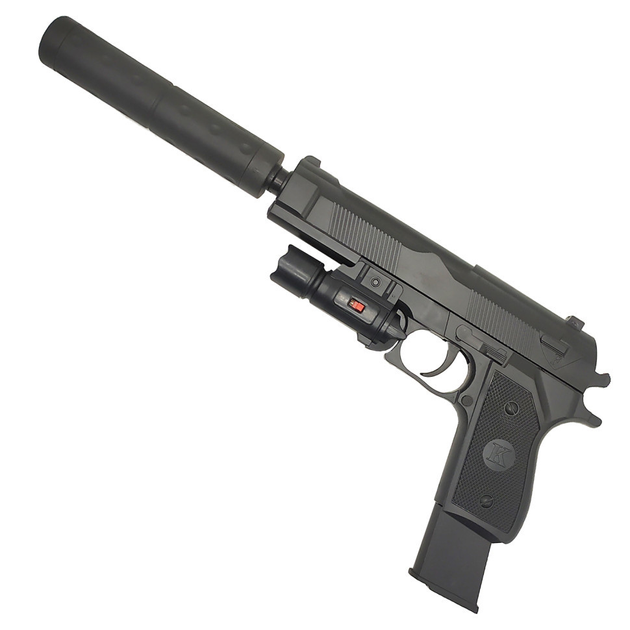 Дитячий іграшковий пістолет K2012-D, на кульках - зображення 1