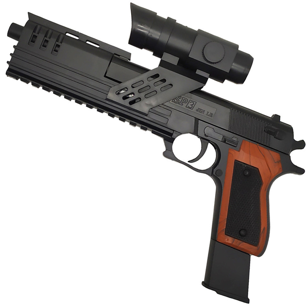 Детский игрушечный пистолет SP3-83 на пульках - изображение 1