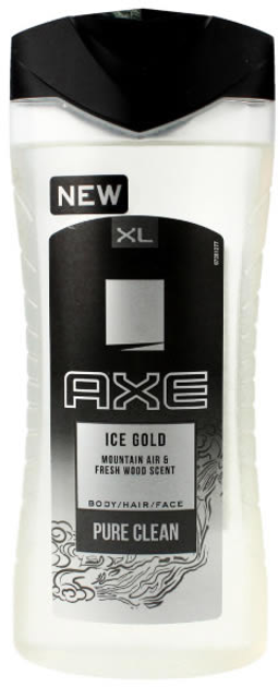 Żel pod prysznic Axe Ice Gold Shower Gel 400 ml (8710447253786) - obraz 1