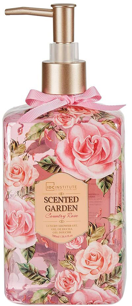 Żel pod prysznic IDC INSTITUTE Scented Garden Shower Gel Rose 780 ml (8436025306292) - obraz 1