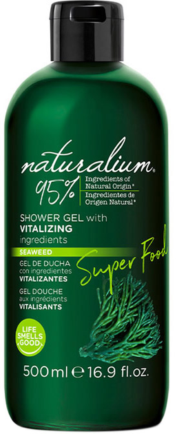 Żel pod prysznic Naturalium Super Food Seaweed With Vitalizing Shower Gel 500 ml (8436551471815) - obraz 1