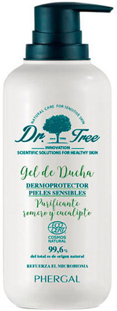 Гель для душу Phergal Dr. Tree Purifying Shower Gel 500 мл (8429449102977) - зображення 1