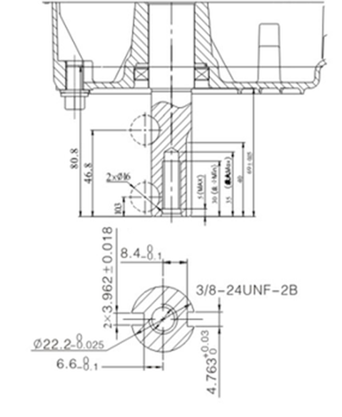 Двигатель бензиновый Loncin LC1Р75F (6,5 л.с., вертикальный вал, шпонка 22 мм) - изображение 2