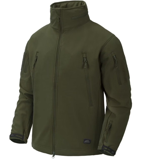 Куртка SoftShell Helikon-Tex Gunfighter SharkSkin Olive олива XL - зображення 1