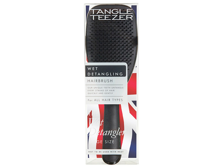 Szczotka do włosów Tangle Teezer The Large Wet Detangler Black Gloss (5060630044152) - obraz 2
