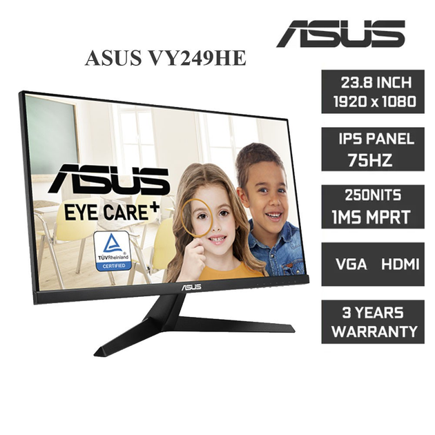 Монітор 23.8" Asus VY249HE (90LM06A5-B01370) - зображення 2