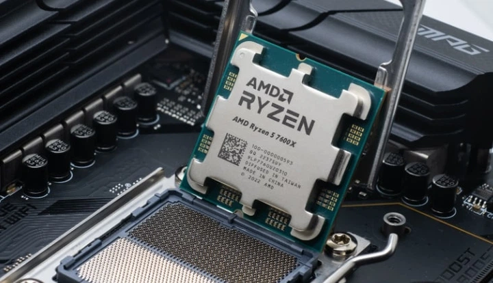 Процессор AMD Ryzen 5 7600X (4.7GHz 32MB 105W AM5) Tray (100