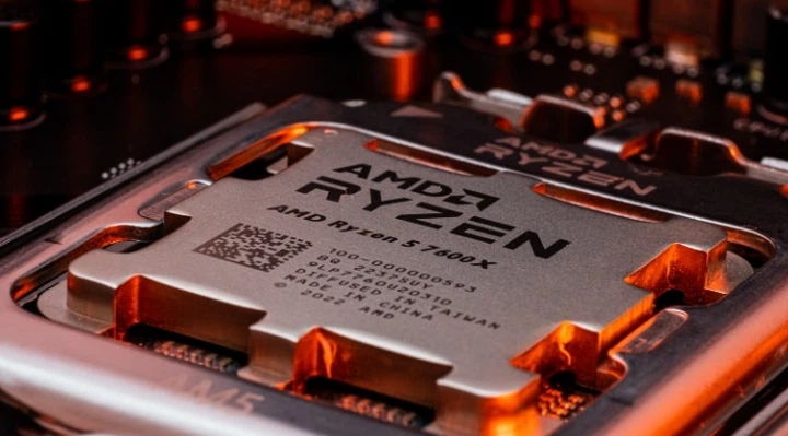 Процессор AMD Ryzen 5 7600X (4.7GHz 32MB 105W AM5) Tray (100