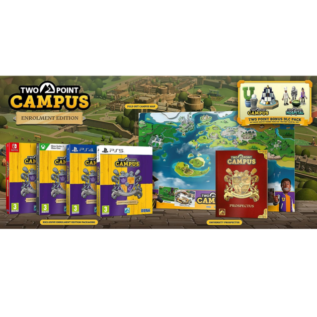 Гра Two Point Campus Enrolment Edition для PS4 (Англійська версія) (диск Blu-ray) - Фото 2 Гра Two Point Campus Enrolment Edition для PS4 (Англійська версія) (диск Blu-ray) - изображение 2