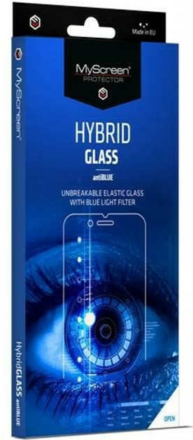 Захисне скло MyScreen HybridGlass AntiBlue для Apple iPhone 12 Pro Max 6.7" (5901924980551) - зображення 1
