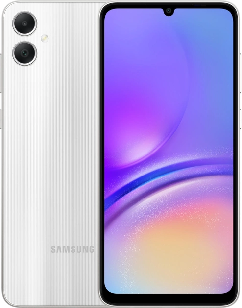 Мобільний телефон Samsung Galaxy A05 4/128GB Silver (SM-A055FZSGSEK) - зображення 1