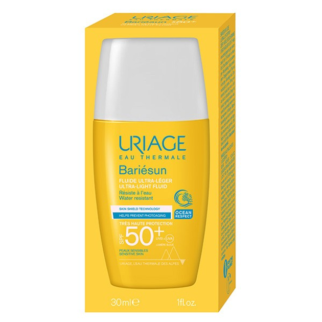 Krem do ciała Uriage Bariesun Ultralekki fluid SPF 50+ 30 ml (3661434008887) - obraz 2