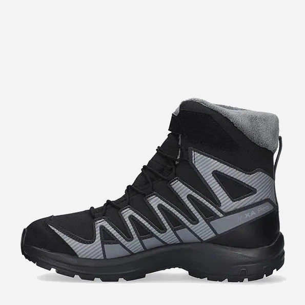 Черевики зимові дитячі Salomon XA PRO 3D V8 WINTER KIDS 38 Чорні (193128713911) - зображення 3