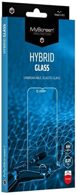 Захисне скло MyScreen HybridGLASS Edge 3D для Oppo A16/A16s (5904433208055) - зображення 1