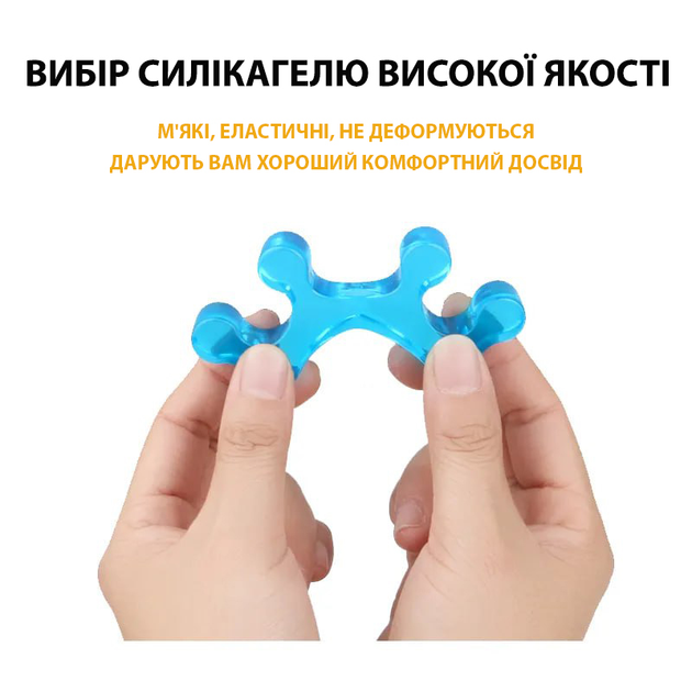 Гелевый Разделитель ToeLab M72b Пальцев Ног - для Снятия Напряжения со Ступней, 1 пара (50230614b) - изображение 4