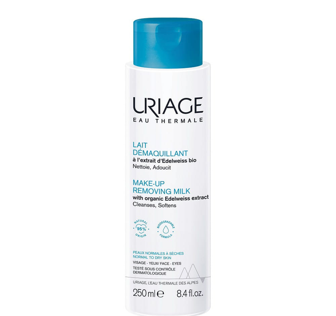 Mleczko do twarzy Uriage Make-up Removing Milk 250 ml (3661434009402) - obraz 1