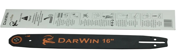 Шина 16" (40см) DarWin 3/8 паз 1,3 56 звеньев для Partner 350 - изображение 2