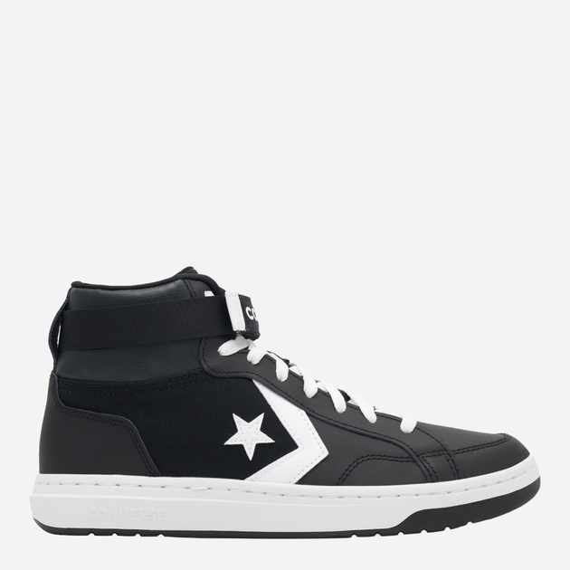 Sneakersy męskie skórzane na platformie wysokie Converse Pro Blaze V2 Mid A00986C 41.5 (8US) 26.5 cm Czarne (194433828000) - obraz 1
