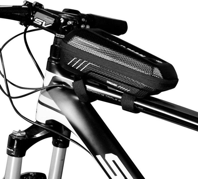 Сумка-чохол на велосипедну раму Wild Man E5S чорний (7957877101664) - зображення 1
