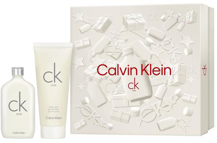 Zestaw damski Calvin Klein Ck One Woda toaletowa damska 50 ml + żel pod prysznic Body Wash 100 ml (3616303454937) - obraz 1