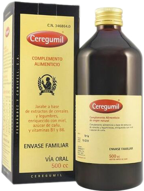 Suplement diety Ceregumil Solucion 500 ml (8428364070262) - obraz 1