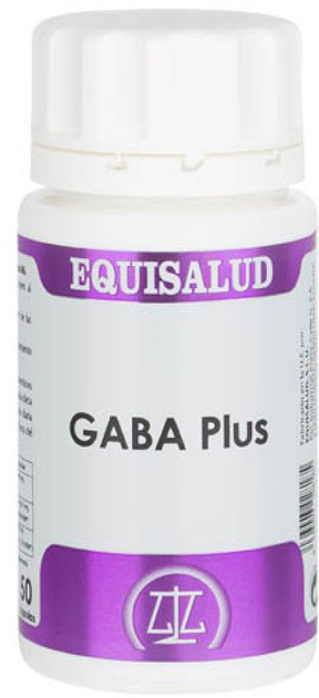 Натуральна харчова добавка Equisalud Holomega Gaba Plus 50 капсул (8436003028185) - зображення 1