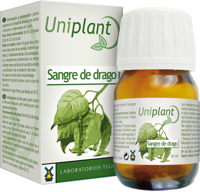 Дієтична добавка Tegor Uniplant Sangre De Drago 30 мл (8429007040796) - зображення 1