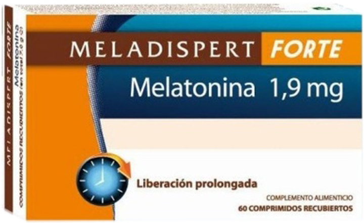 Suplement diety Meladispert Forte Melatonin 1.9 mg 60 tabletek (8470001731517) - obraz 1
