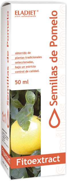 Suplement diety Eladiet Pomelo Semillas Fitoextract 50 ml (8420101214533) - obraz 1