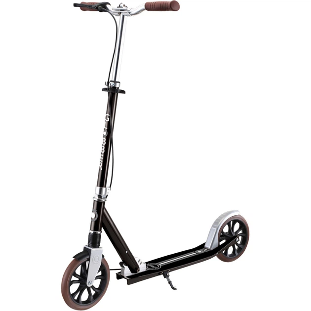 Самокат Globber NL205 Deluxe с ручным тормозом Черный (685-120) - Фото 1 Самокат Globber NL205 Deluxe с ручным тормозом Черный (685-120) - изображение 1