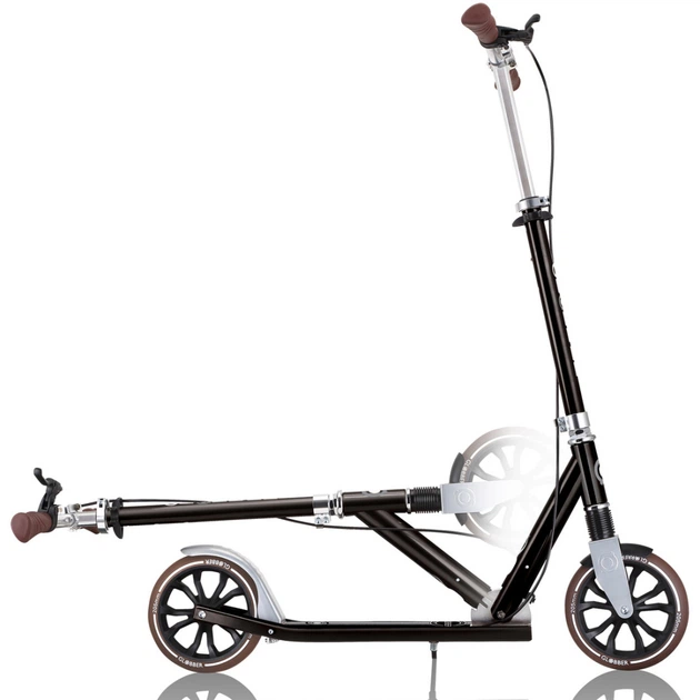 Самокат Globber NL205 Deluxe с ручным тормозом Черный (685-120) - Фото 6 Самокат Globber NL205 Deluxe с ручным тормозом Черный (685-120) - изображение 6