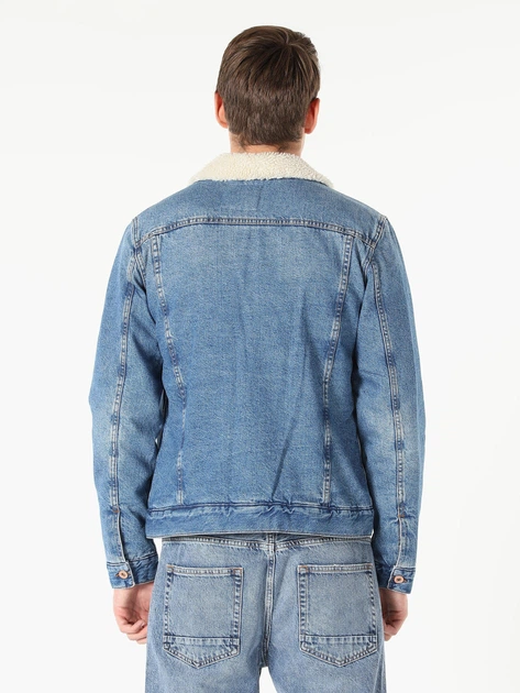 Джинсовая куртка с мехом мужская Colin's 020 Mice CL1060619DN42244 S Crossin Wash (8683197453129) - изображение 2