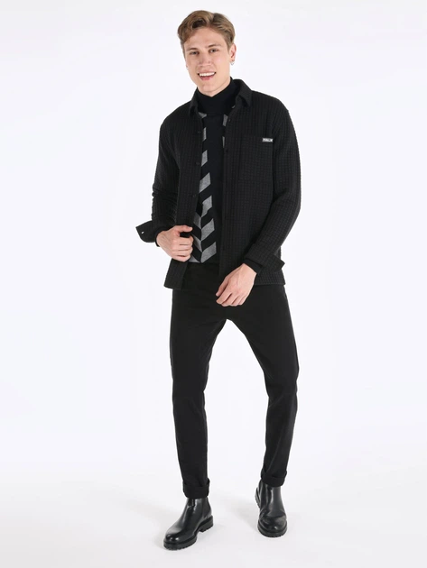 Ветровка мужская Colin's CL1062927BLK S Черная (8683197918123) - Фото 3 Ветровка мужская Colin's CL1062927BLK S Черная (8683197918123) - изображение 3