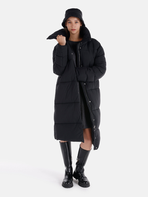 Куртка демісезонна довга з капюшоном жіноча Colin's CL1065796BLK M Чорна від Rozetka на платформі USKIDKA Акція на Куртка демісезонна довга з капюшоном жіноча Colin's CL1065796BLK M Чорна від Rozetka