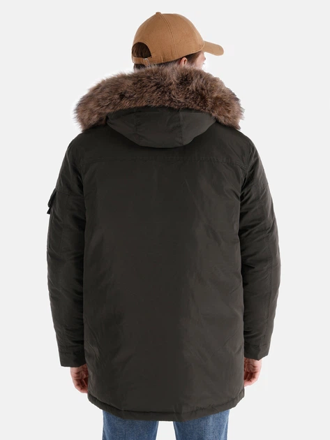 Парка мужская Colin's CL1064952KHA S Khaki (8683197778802) - изображение 2