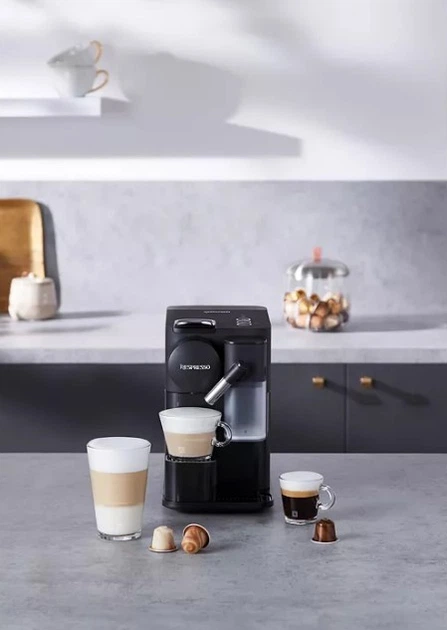 Кофемашина капсульная Nespresso Lattissima One EN510/F121 Black
