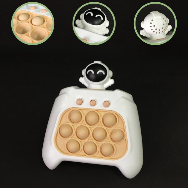 Электронный попит антистресс игрушка "Космонавт" для рук приставка Game ...