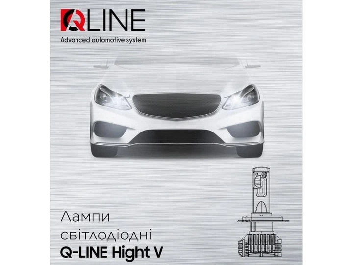 LED автолампи QLine Optima 9006 6000K - зображення 4