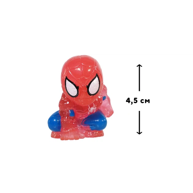 Фигурка-сюрприз в капсуле, меняющая цвет Марвел Oоshies 20997, 10 видов в ассортименте - изображение 3