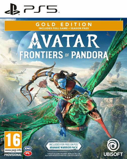 Gra PS5 Avatar: Frontiers of Pandora Gold Edition (płyta Blu-ray) (3307216246817) - obraz 1