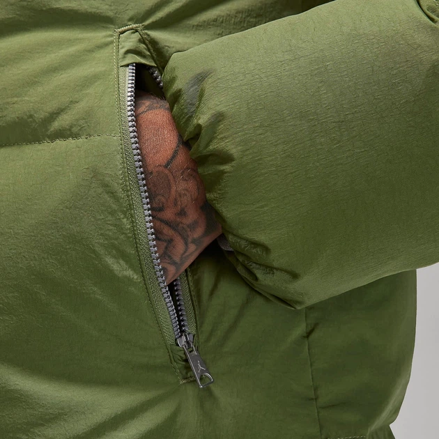Куртка зимова чоловіча Nike M Jordan Ess Stmt Down Parka FB7313-340 M Sky J Lt Olive/Sail (196608177593) - Фото 6 Куртка зимова чоловіча Nike M Jordan Ess Stmt Down Parka FB7313-340 M Sky J Lt Olive/Sail (196608177593) - зображення 6
