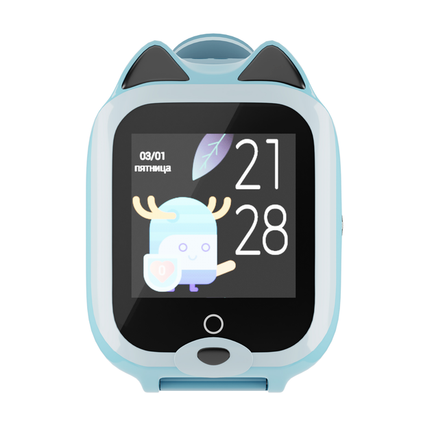 Детские GPS часы с видеозвонком и прослушкой MYOX MX58BW (4G ...